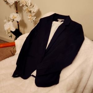 H&M navy suit jacket